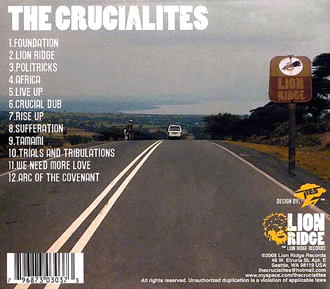 Crucialites - Lion Ridge Music CD