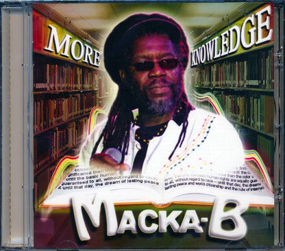 Macka B - More Knowledge Music CD