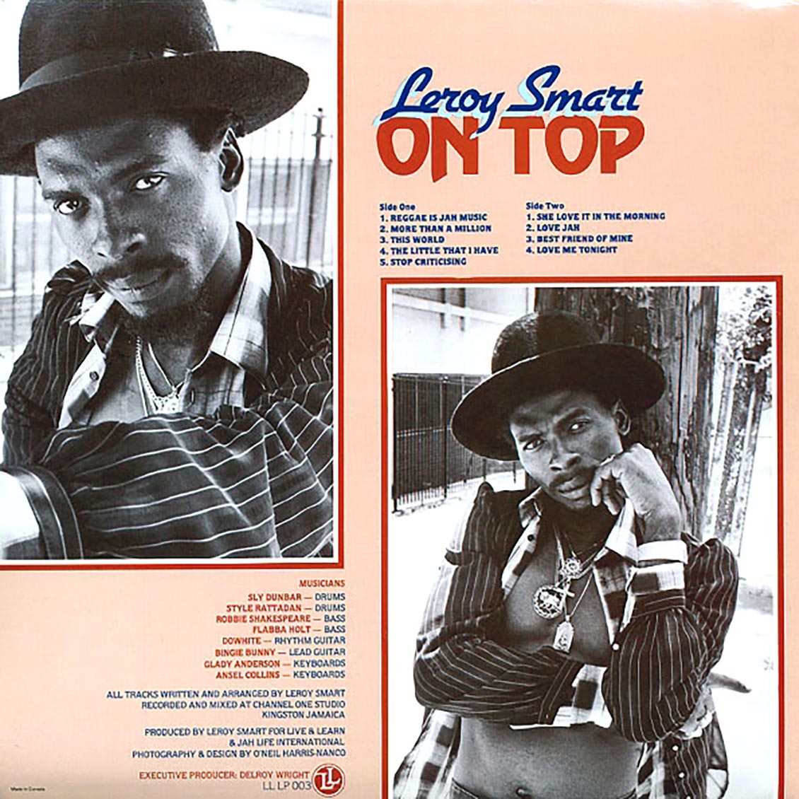 Leroy Smart - On Top Vinyl Record