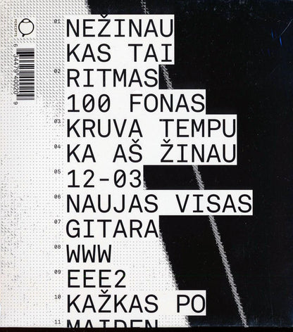 Gintas K - 13 Tracks Music CD