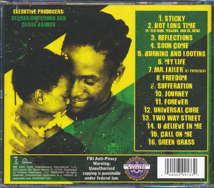 Jah Cure - The Universal Cure Music CD