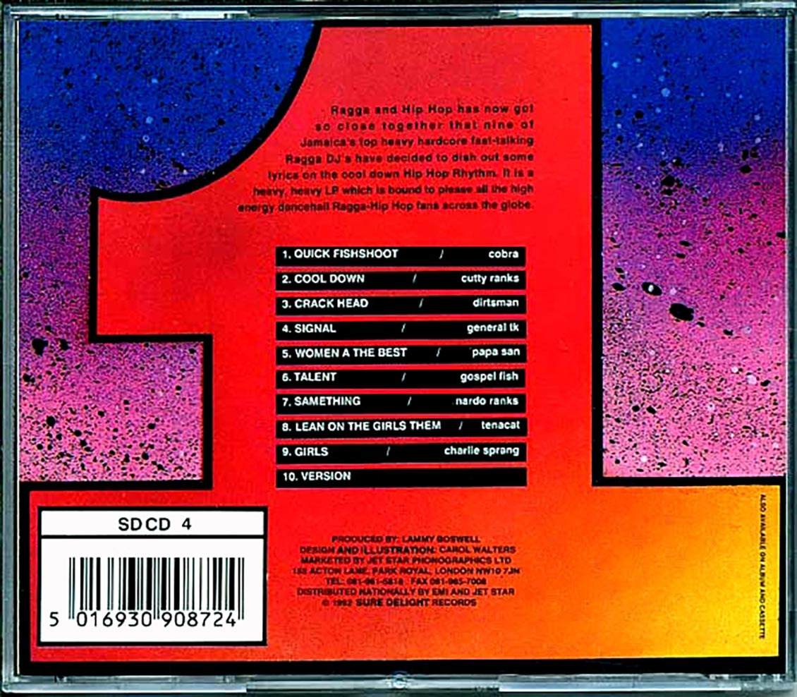 Cutty Ranks, Dirtsman, Papa San, Etc. - Heavy Ragga Hip Hop Volume 1 Music CD