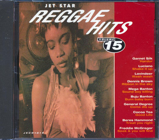 Beres Hammond Garnett Silk Buju Banton Cocoa Tea Etc Reggae Hits Volume 15 Music CD