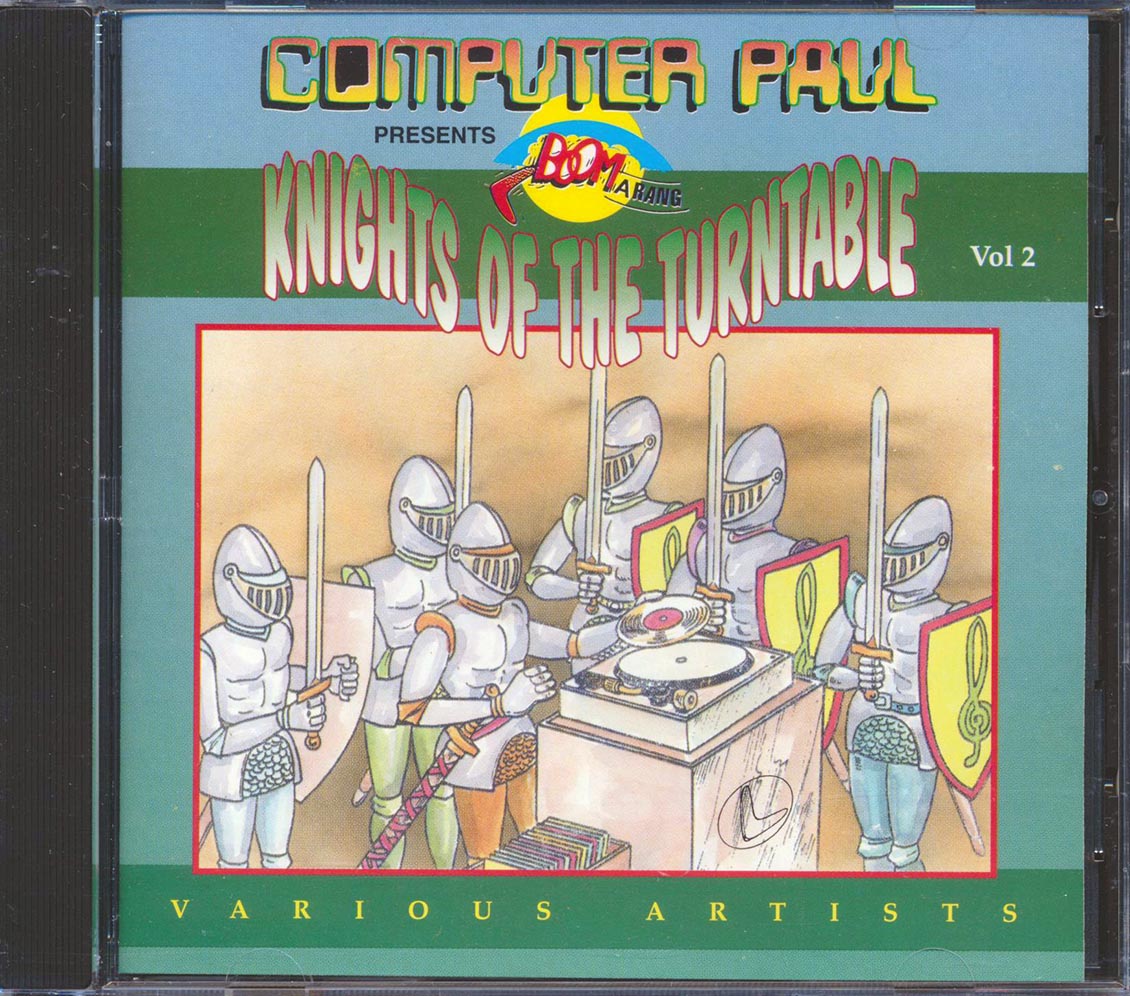 Flourgon, Anthony B, Tanya Stephens, Etc. - Computer Paul Presents Knights Of The Turntable Volume 2 Music CD