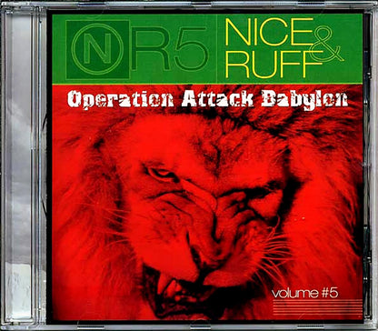 Michael Rose, Al Campbell, Glen Washington, Etc. - Nice & Ruff Volume 5: Operation Attack Babylon Music CD