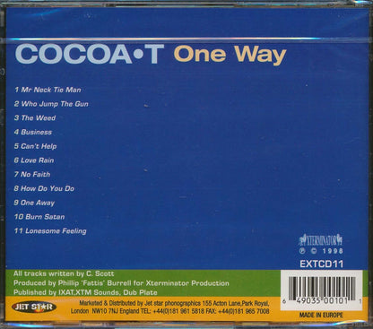 Cocoa Tea - One Way Music CD
