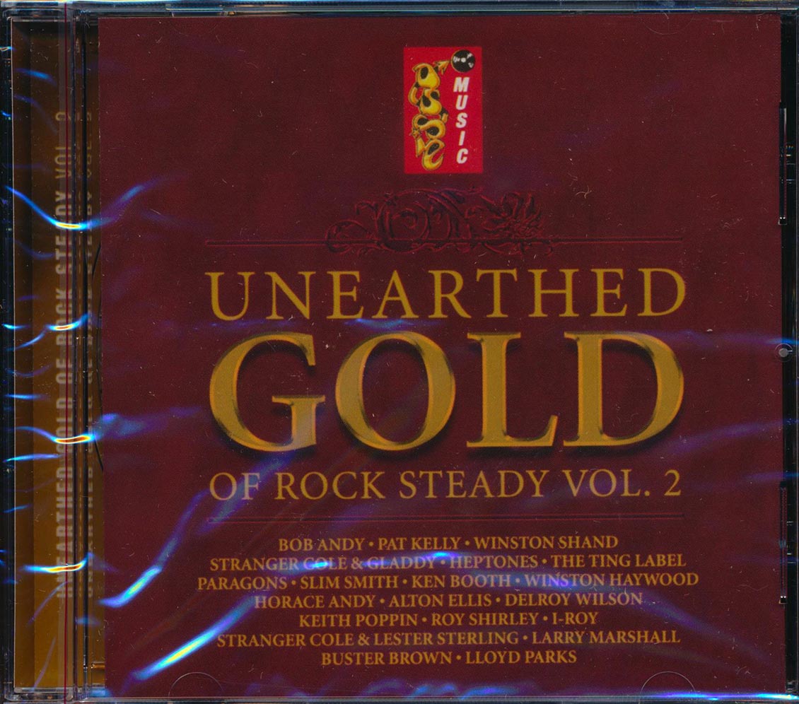 The Heptones Alton Ellis Larry Marshall Etc Unearthed Gold Of Rock Steady Volume 2 25 tracks Music CD