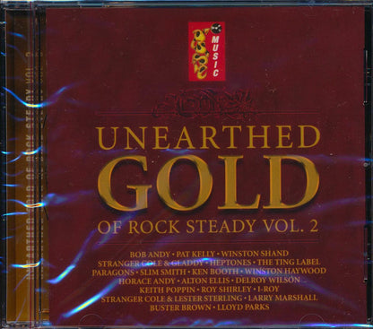 The Heptones, Alton Ellis, Larry Marshall, Etc. - Unearthed Gold Of Rock Steady Volume 2 (25 tracks) Music CD