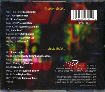 Bounty Killer, Elephant Man, Richie Stephens, Etc. - Double Trouble Music CD