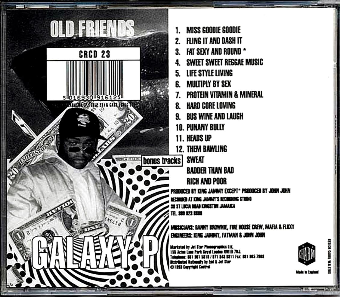 Galaxy P - Old Friends Music CD