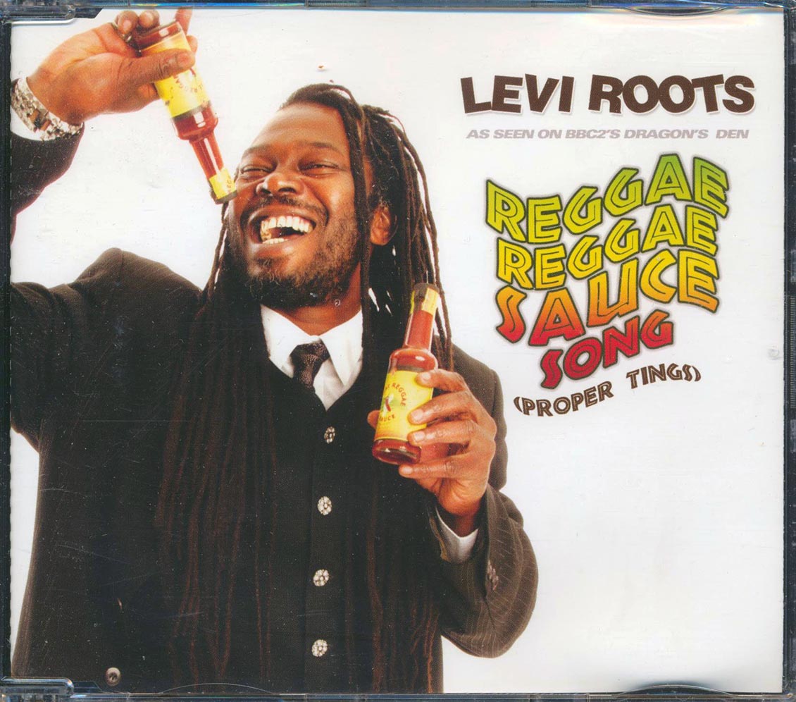Levi Roots Reggae Reggae Sauce Song CD Single 4 Tracks Music CD