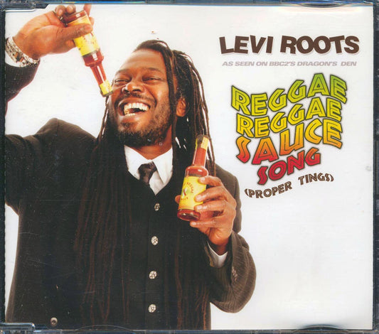 Levi Roots Reggae Reggae Sauce Song CD Single 4 Tracks Music CD