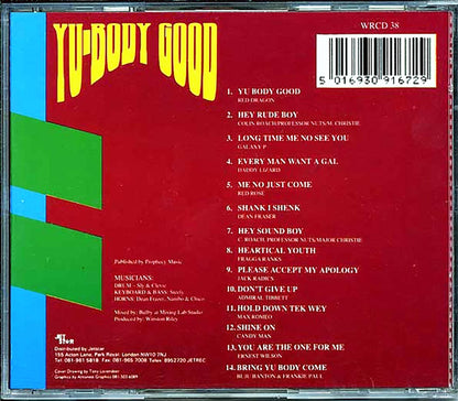 Red Dragon, Admiral Tibet, Daddy Lizard - Yu Body Good Music CD