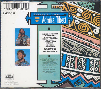 Admiral Tibet - Separate Class Music CD