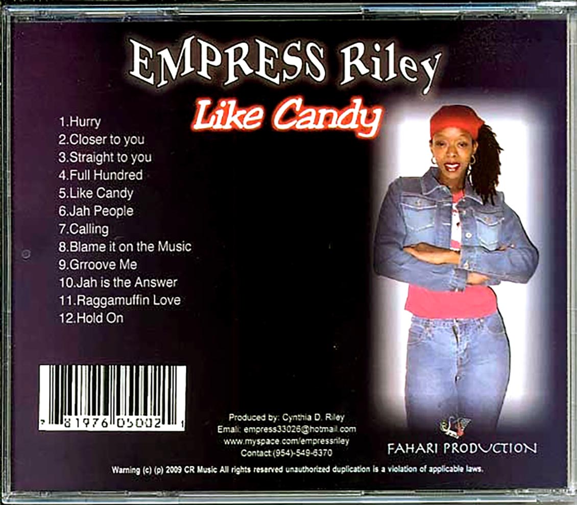 Empress Riley - Like Candy Music CD