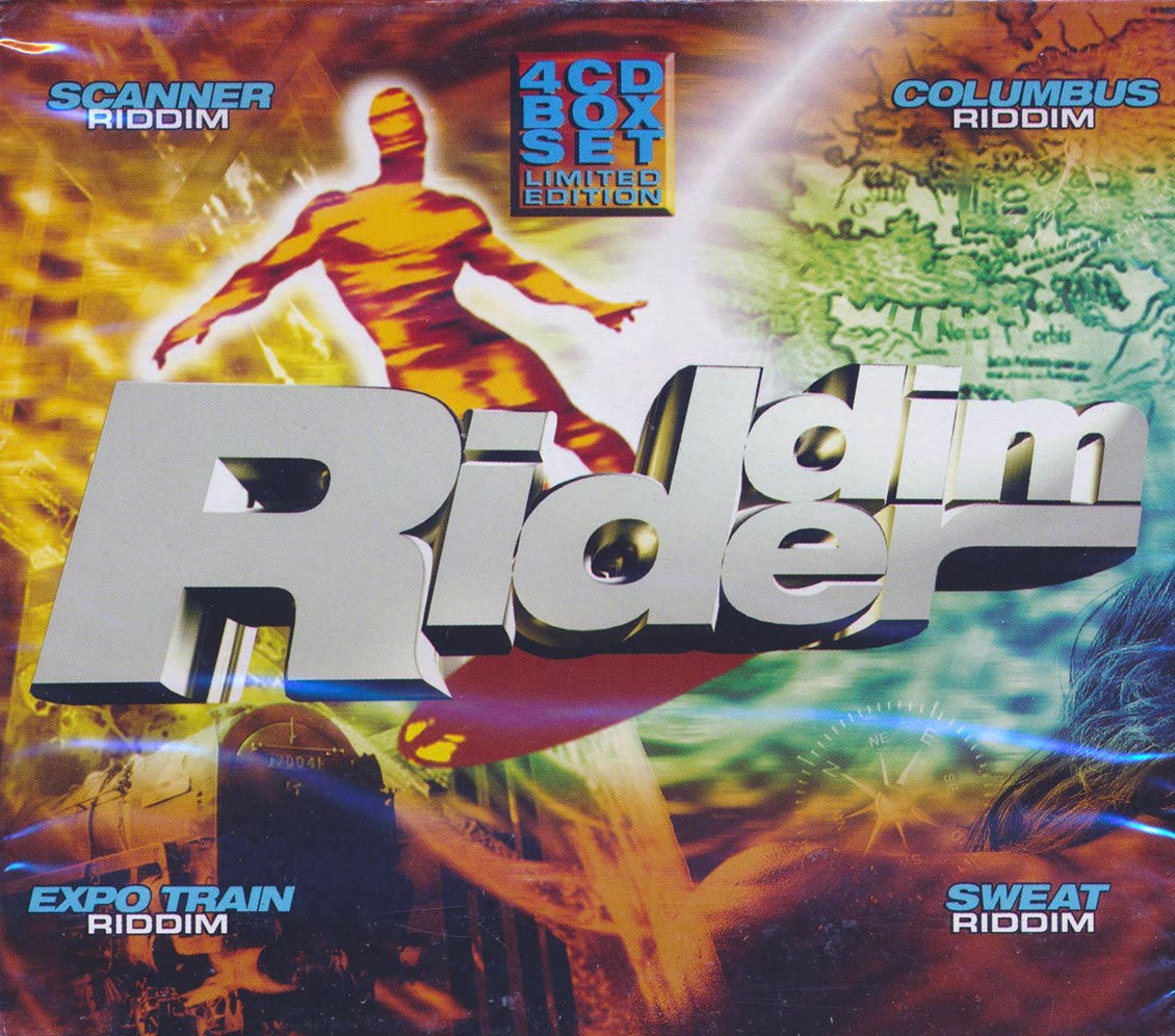 Sizzla, Capleton, Luciano, Etc. - Riddim Rider 4 CD Box Set (70 tracks) (4xCD) Music CD