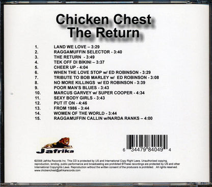 Chicken Chest - The Return Music CD