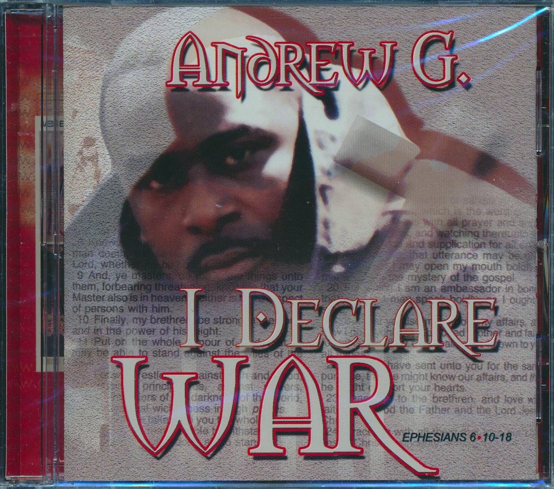 Andrew G - I Declare War Music CD