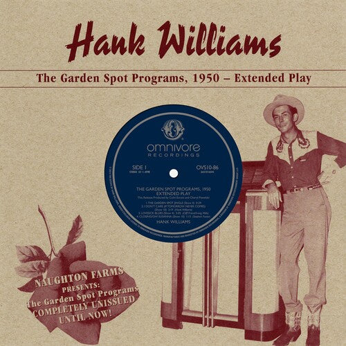 Williams,hank - Garden Spot Programs 1950 - Vinyl Record