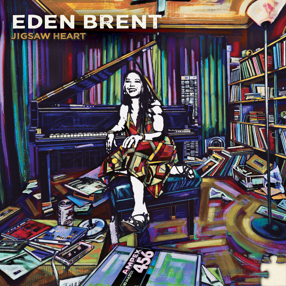 the album cover for Eden Brent - Jigsaw Heart