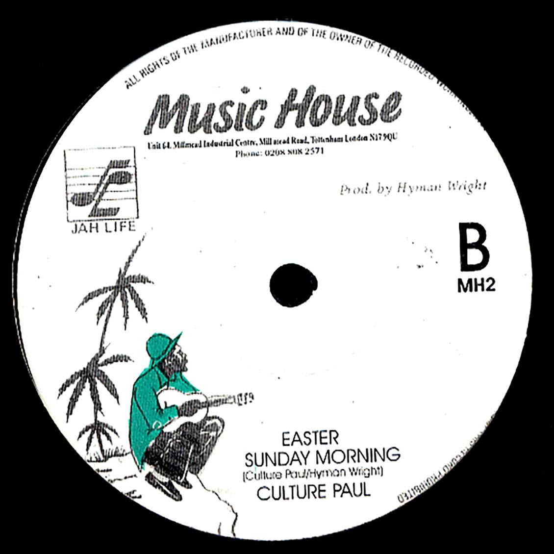 Culture Paul - Mini Van Man; Version  /  Culture Paul - Easter Sunday Morning; Version 12" Vinyl Record