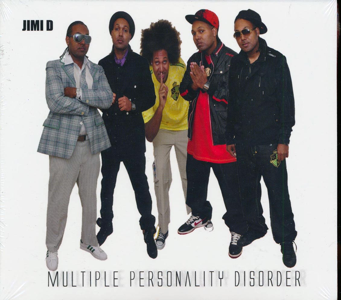 Jimi D - Multiple Personality Disorder (20 tracks) Music CD