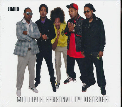 Jimi D - Multiple Personality Disorder (20 tracks) Music CD