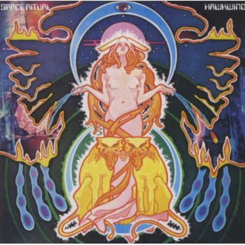 the album cover for Hawkwind - Space Ritual [Import]