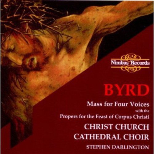 Byrd / Darlington - Mass For Four Voices - Music CD