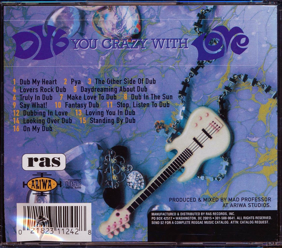 Mad Professor - Dub You Crazy With Love (marked/ltd stock) Music CD