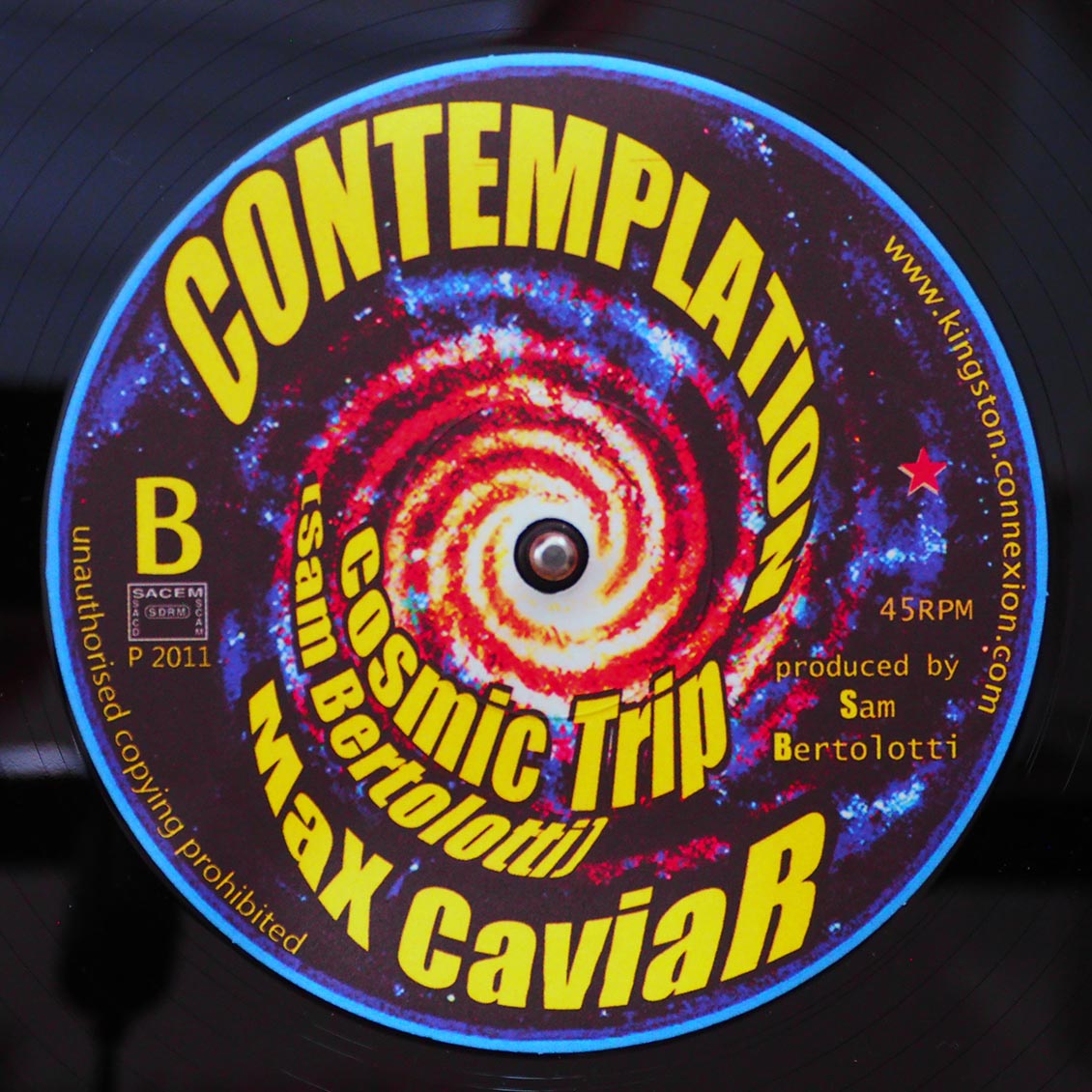 Max Caviar - Off Road  /  Max Caviar - Cosmic Trip 12" Vinyl Record