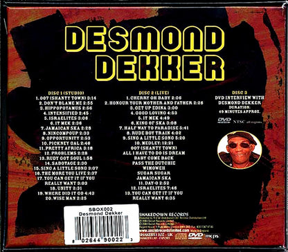Desmond Dekker - Sing A Little Song (34 tracks) (2xCD) (incl. DVD) Music CD