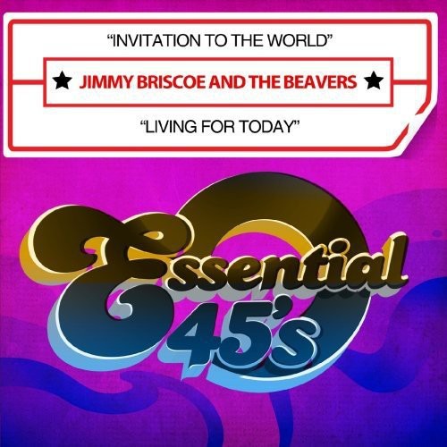 the album cover for Briscoe, Jimmy - Invitation to World / Living for Today