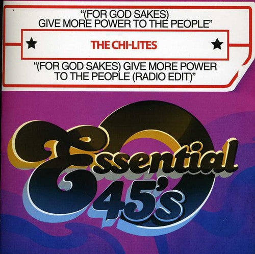 the album cover for Chi-Lites - (For God Sakes) Give More Power to People