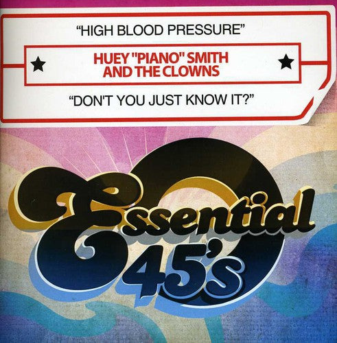 the album cover for Huey Piano Smith & The Clowns - High Blood Pressure / Don't You Just Know It