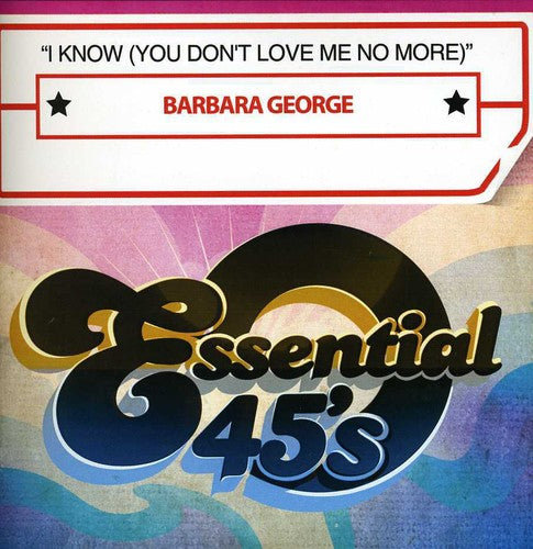 George,barbara - I Know - Music CD