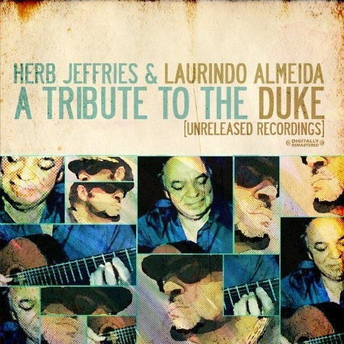 the album cover for Herb Jeffries & Laurindo Almeida - Tribute to the Duke