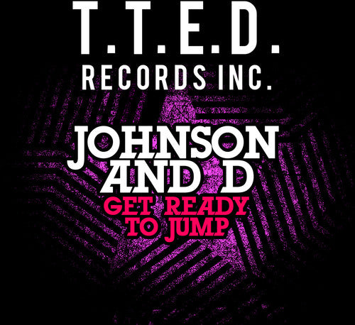 the album cover for Johnson & D - Get Ready to Jump