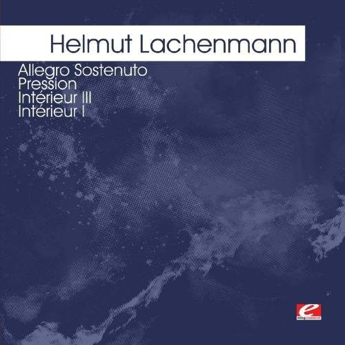 Lachenmann,helmut - Lachenmann: Allegro Sostenuto Pression - Music CD