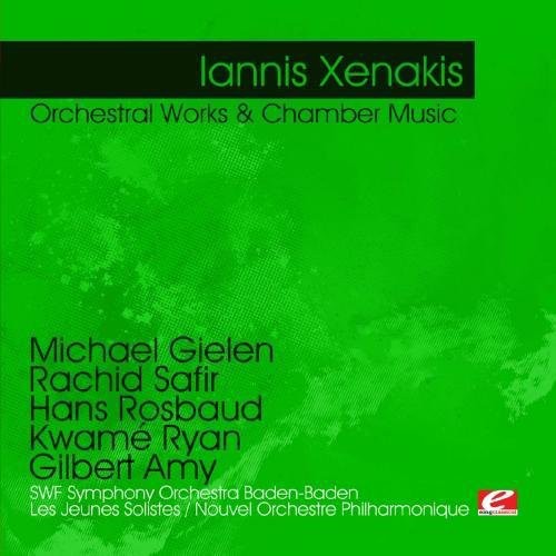 the album cover for Iannis Xenakis - Xenakis: Orchestral Works & Chamber Music