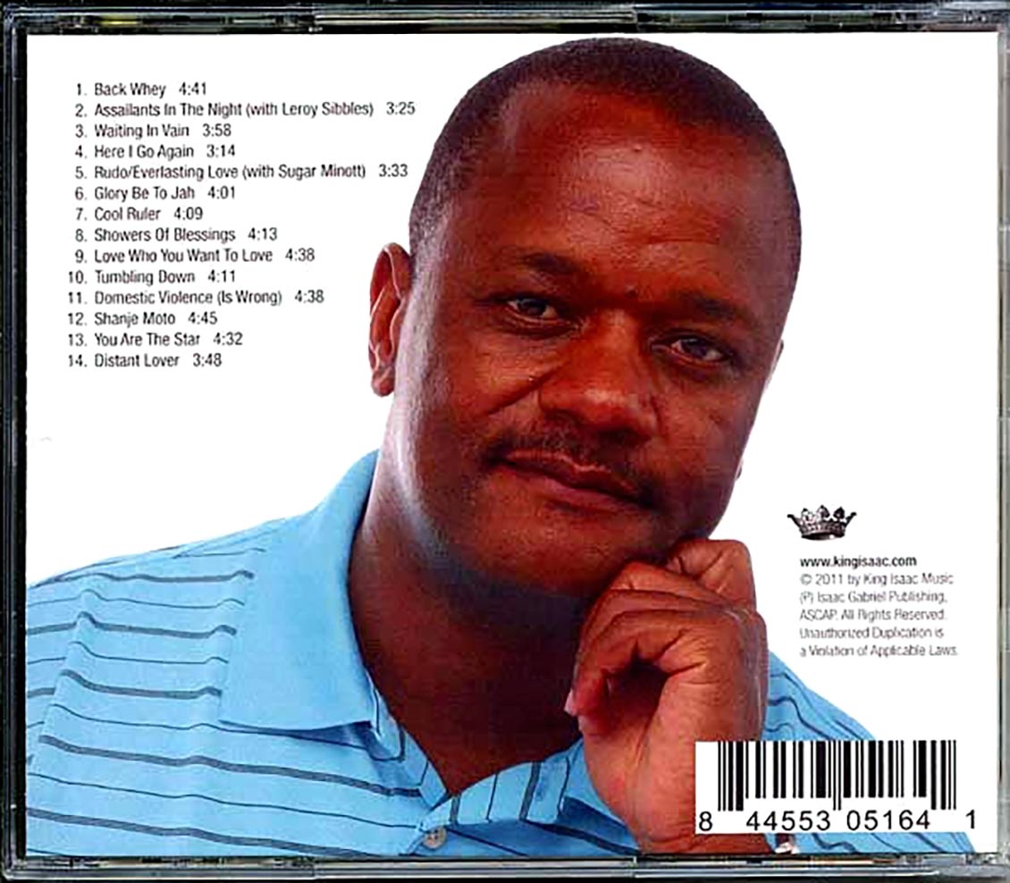 King Isaac - Here I Go Again Music CD