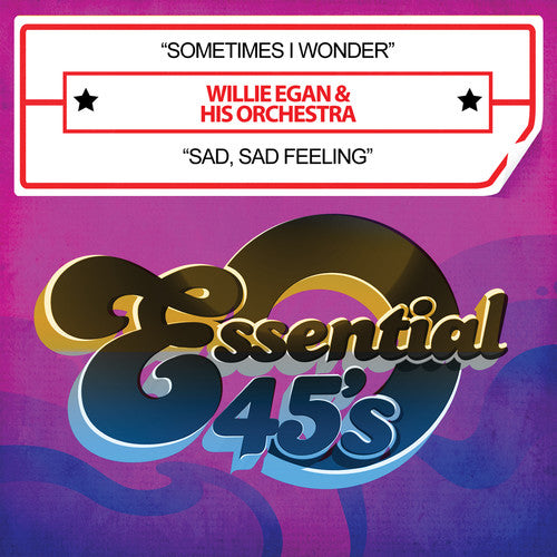 the album cover for Willie Egan - Sometimes I Wonder (Mod)