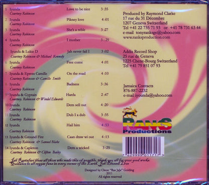 Iyunda - Dub I A Dub Jamaica Music CD