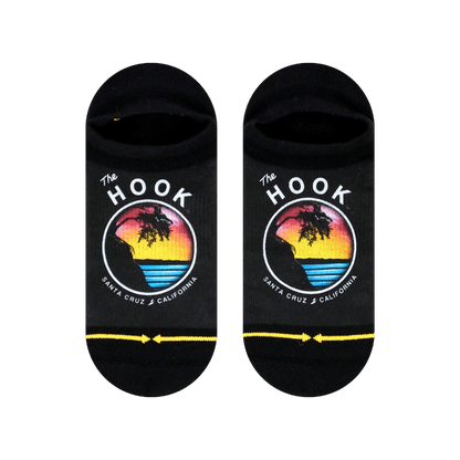 Slidertown The Hook Adult No Show Socks
