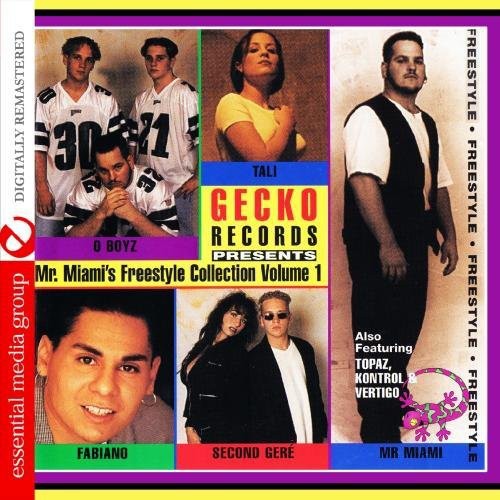 the album cover for Various Artists - Mr. Miami's Freestyle Collection 1 / Various