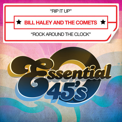 the album cover for Bill Haley & The Comets - Rip It Up Around the Clock