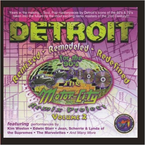 the album cover for Various Artists - Detroit Remixed Remodeled: Motorcity Remix 2 / Various