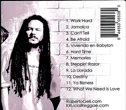 Roberto Gell - Work Hard Music CD