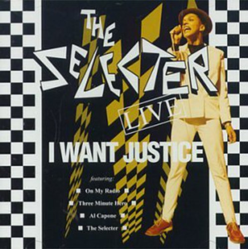 the album cover for The Selecter - I Want Justice-Live