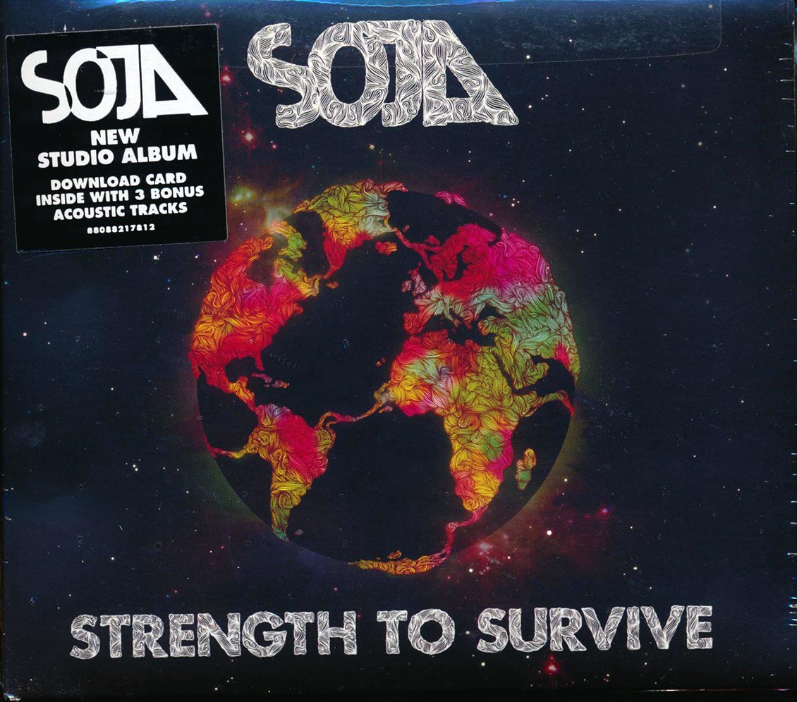 SOJA (Soldiers Of Jah Army) - Strength To Survive (incl. large booklet) Music CD
